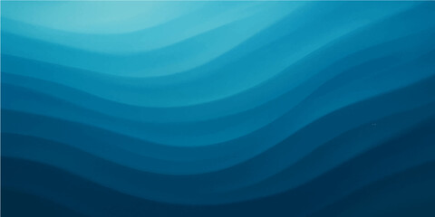 Blue abstract wave background with soft flowing lines and modern design