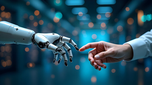 Partnership Hand with Collaborative Data Teamwork Streams