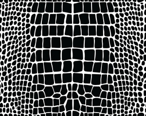 Alligator skin on a white background2, seamless pattern