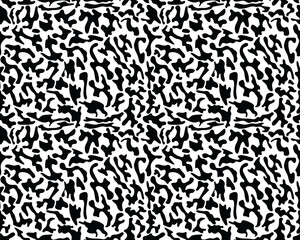 Leopard leather, fashionable print wallpaper, seamless pattern	