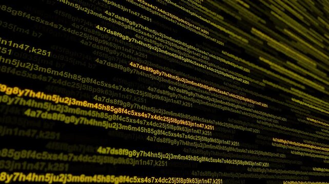 Digital data is represented as luminous streams cascading through a virtual environment, illustrating the power and movement of modern technology.