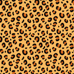 seamless leopard skin pattern
