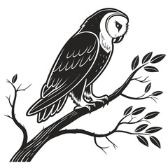 Obraz premium bird on a branch