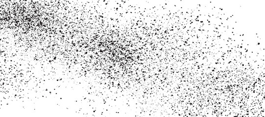 Distressed dust particle overlay. Grunge dotted stone backdrop. Sand specks, speckles, granules wallpaper. Vector dot  gritty noise background. 