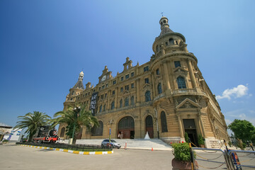 Haydarpaa Train Station Historic Landmark in Istanbul, Turkey