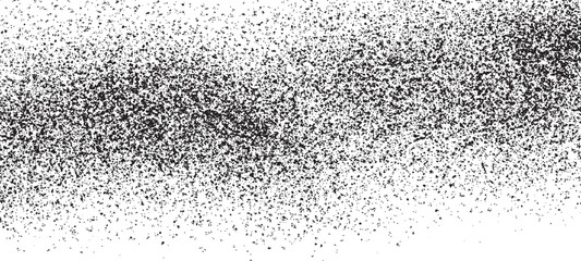 Dark weathered overlay pattern sample on transparent background. Screen background. Vector. texture pattern on transparent background. Old paper surface	