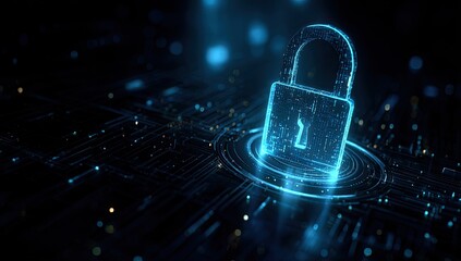 Digital lock on circuit board (1)