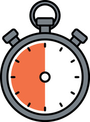Stopwatch timer icon time management countdown speed