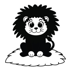 Lion Childhood Cute Baby
