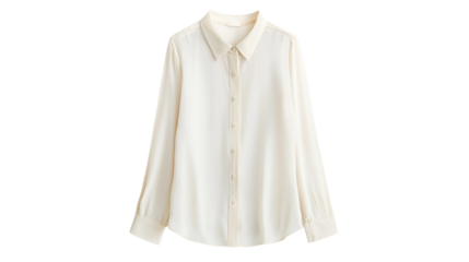 PNG a white shirt worn against a black background on a transparent background