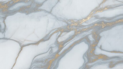 Obraz premium Elegant Gray and Gold Marble Texture Background