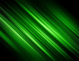 Abstract Green Diagonal Stripes.