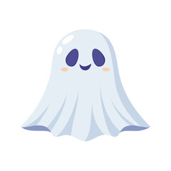 Obraz premium かわいいハロウィンのおばけイラスト