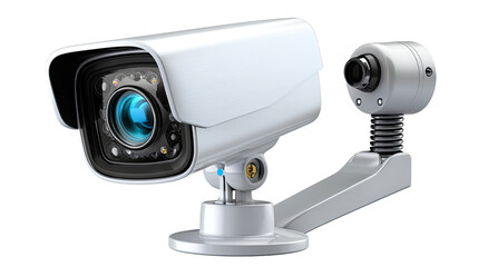 Surveillance Camera: A high-resolution surveillance camera captures every detail with precision, providing enhanced security and peace of mind. The sleek design blends seamlessly into any environment.