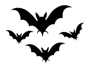 halloween bat and bats.