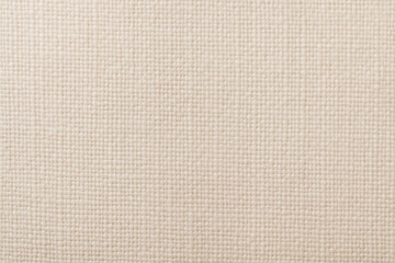 Fototapeta premium Subtle textured neutral fabric background with faint horizontal lines