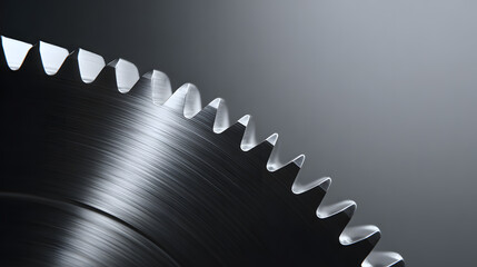 Metallic Gear Industrial Component