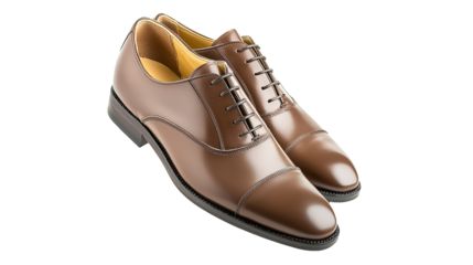 PNG a pair of men's shoes on a transparent background