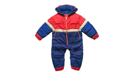 PNG jacket with a hood and padded inserts on a transparent background