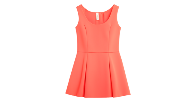 PNG red dress on a transparent background