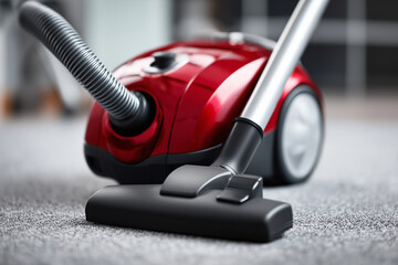 Fototapeta premium Close up, Vacuum cleaner ,