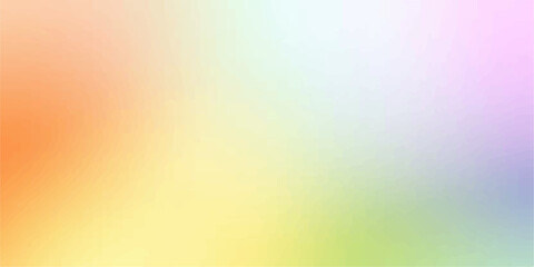 Vibrant rainbow lines weave a geometric pattern on a blurred abstract background