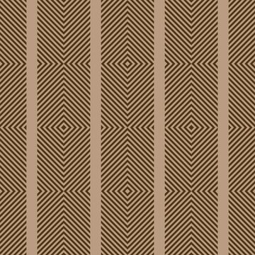 Abstract seamless geometric pattern in brown tones 5B