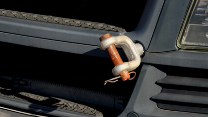 Steel Tow Hook on Truck For Emergency Towing