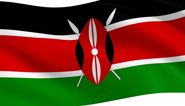 flag of kenya - Powered by Adobe