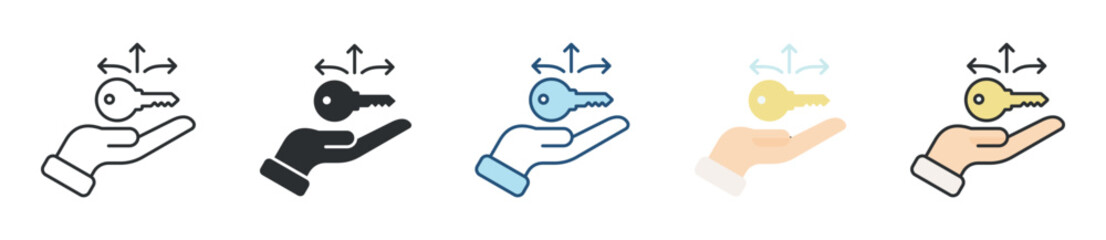 Opportunity Icon Set Multiple Style Collection