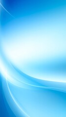 Abstract Blue Wave Background for Wellness and Health.