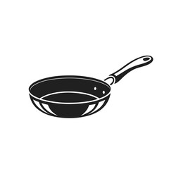 Pan Icon Black Silhouette Vector Illustration