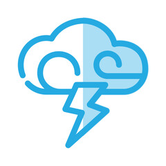 Storm icon design template