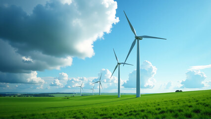 Obraz premium Majestic Wind Guardians of Tomorrow