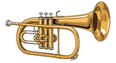 Fototapeta premium Baritone horn