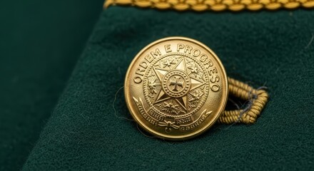 Close-up photo of a Medal of Honor