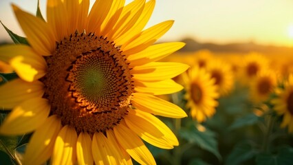 Sunflower Natural Art Display