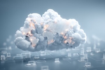 Global cloud computing network