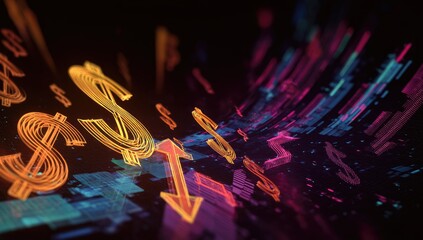 Abstract financial data visualization (5)