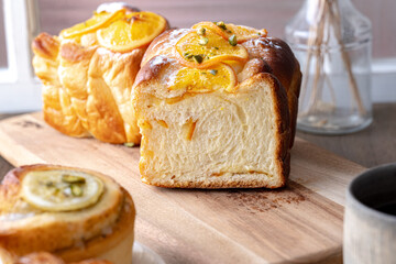 お洒落なパン　オレンジデニッシュ