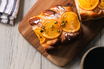 お洒落なパン　オレンジデニッシュ