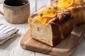 お洒落なパン　オレンジデニッシュ