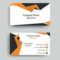 minimal elegant professional business card template