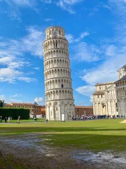 Handdoek met foto De scheve toren leaning tower of pisa  © Toei