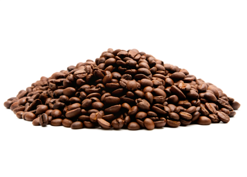 coffee beans isolated on white background PNG ,AI GENERATED
