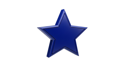 A Shining Blue Star of Excellence and Achievement in the Vast Darkness of Space and Time