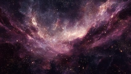 Obraz premium Nebulae expanse in deep space