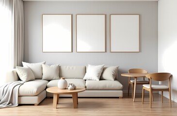 Fototapeta premium living room interior