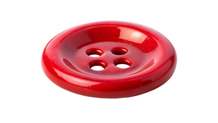 red buttons isolated on white background