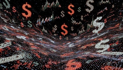 Abstract financial data visualization (20)
